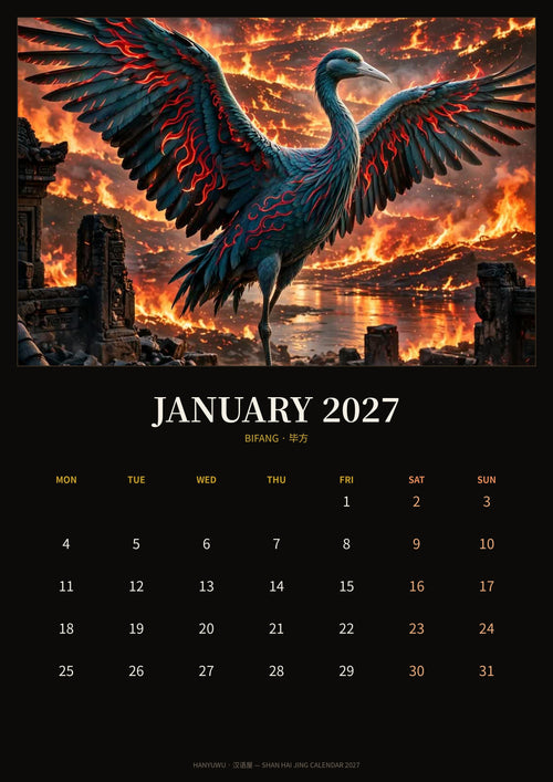 January 2027 — Bifang, the fire bird