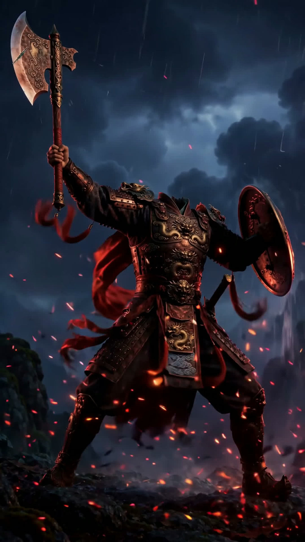 Xingtian — the Headless Warrior